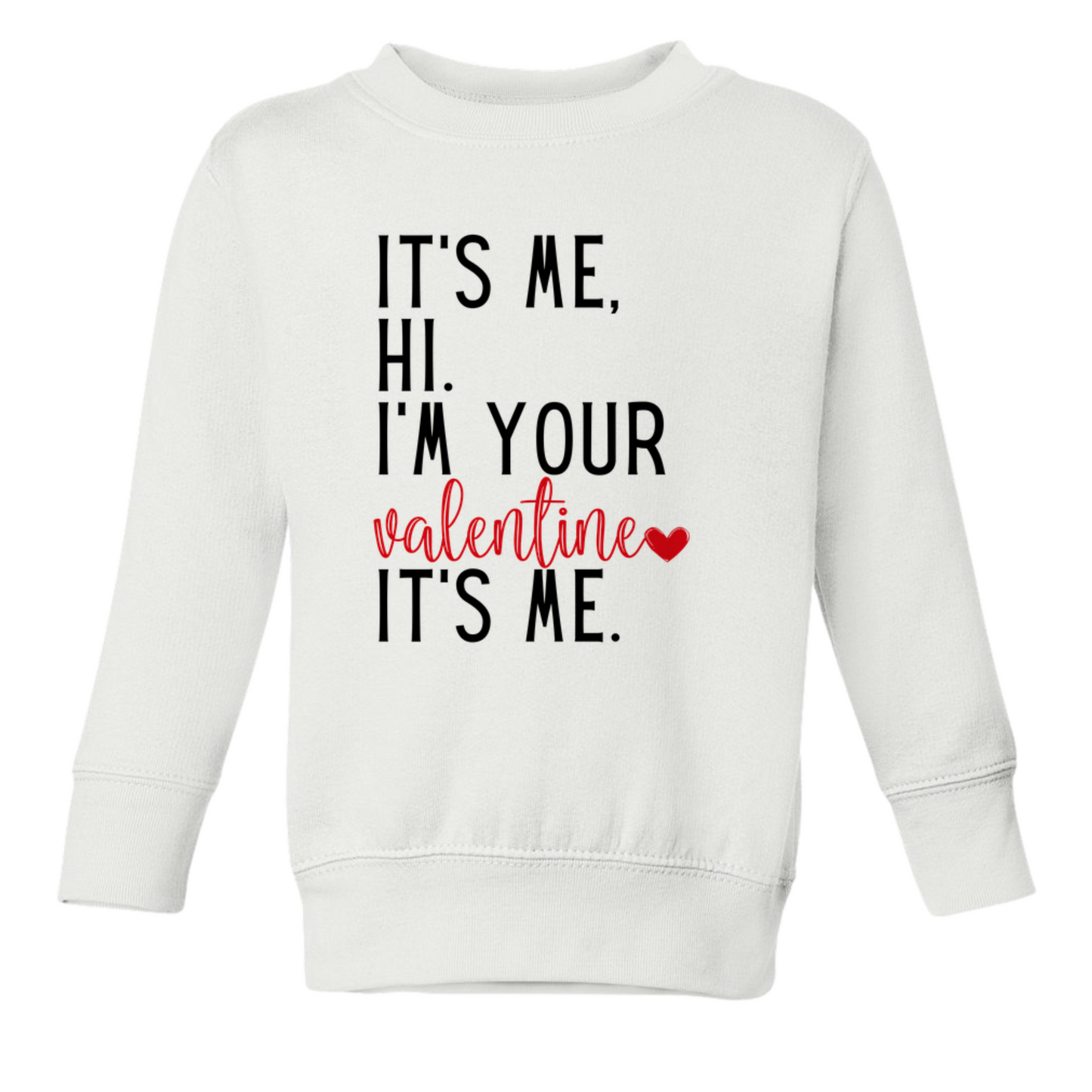 Swiftie Valentine Toddler Crewneck