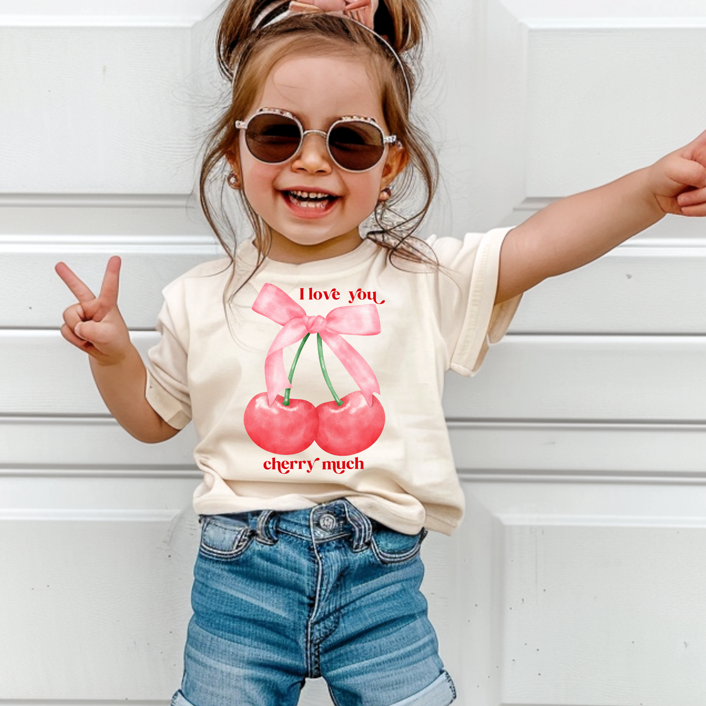 I Love You Cherry Much Infant/Toddler Tee