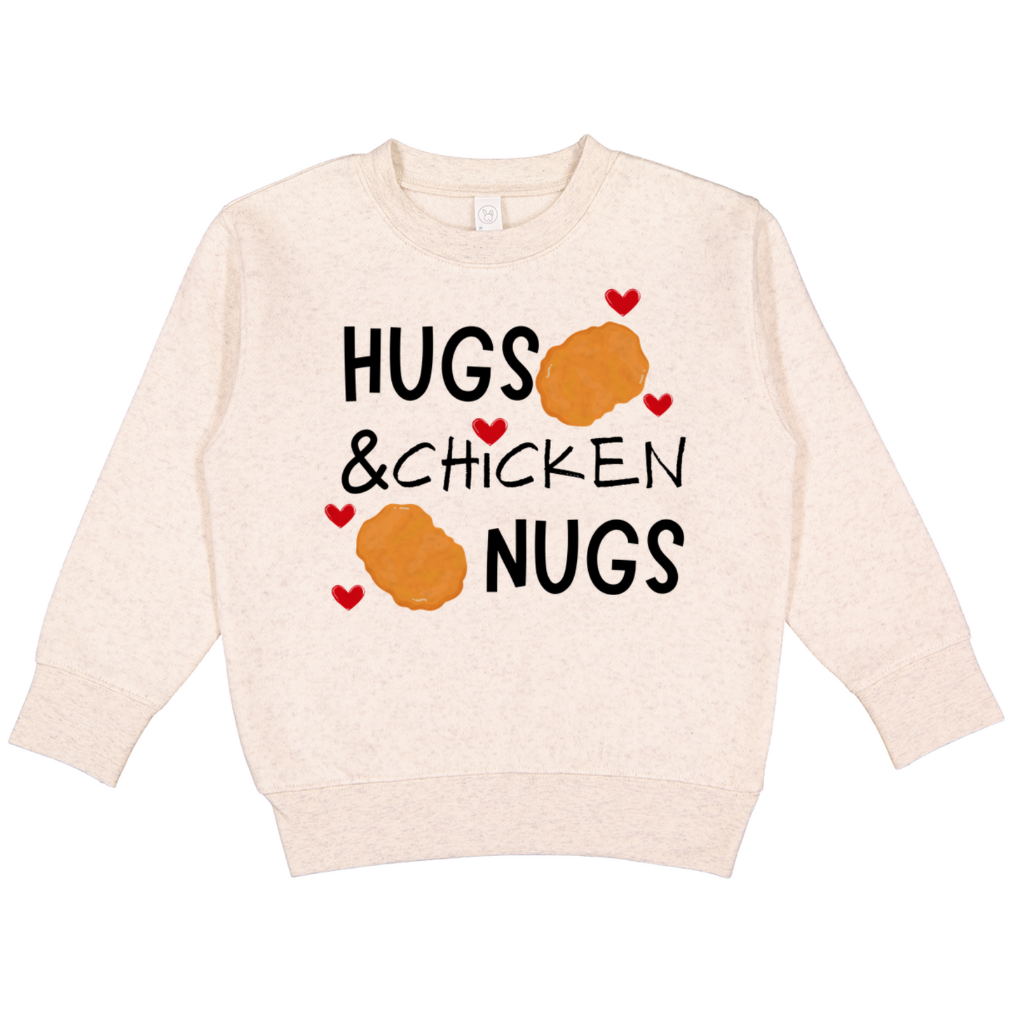 Hugs + Nugs Toddler Crewneck