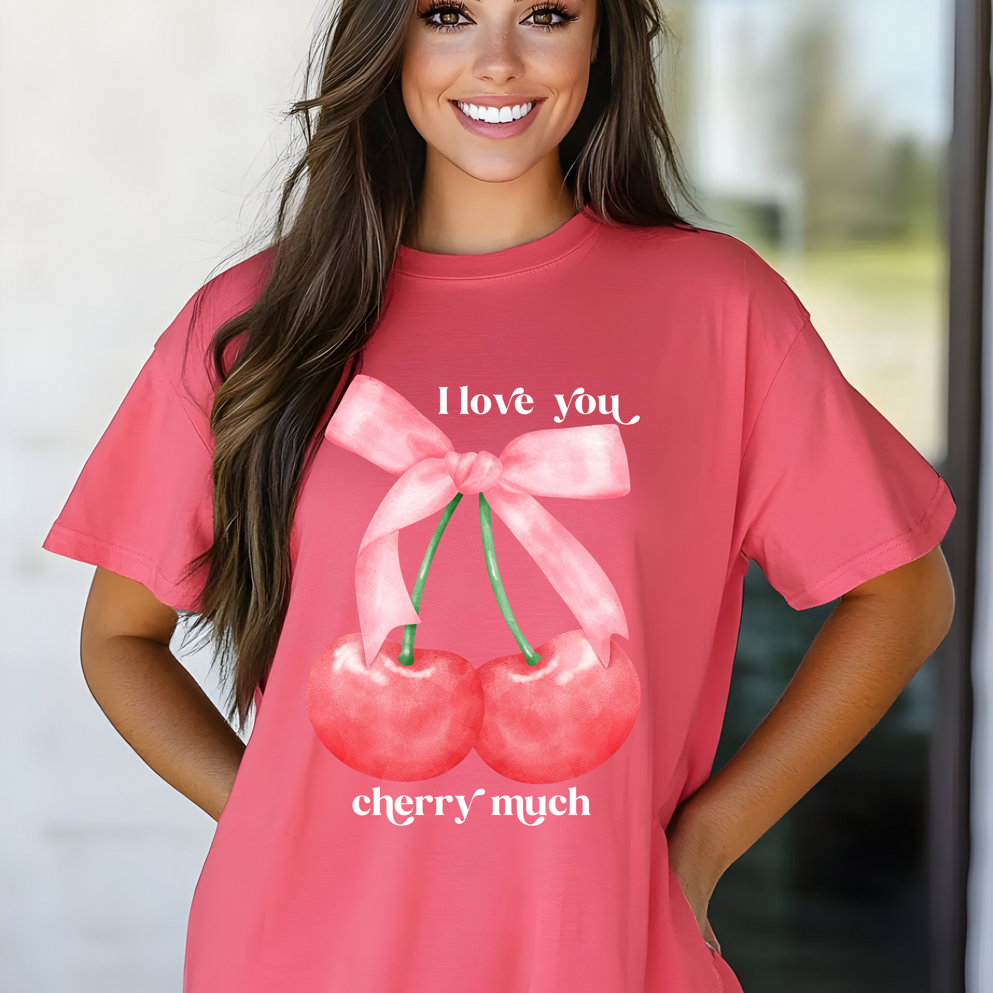I Love You Cherry Much Tee