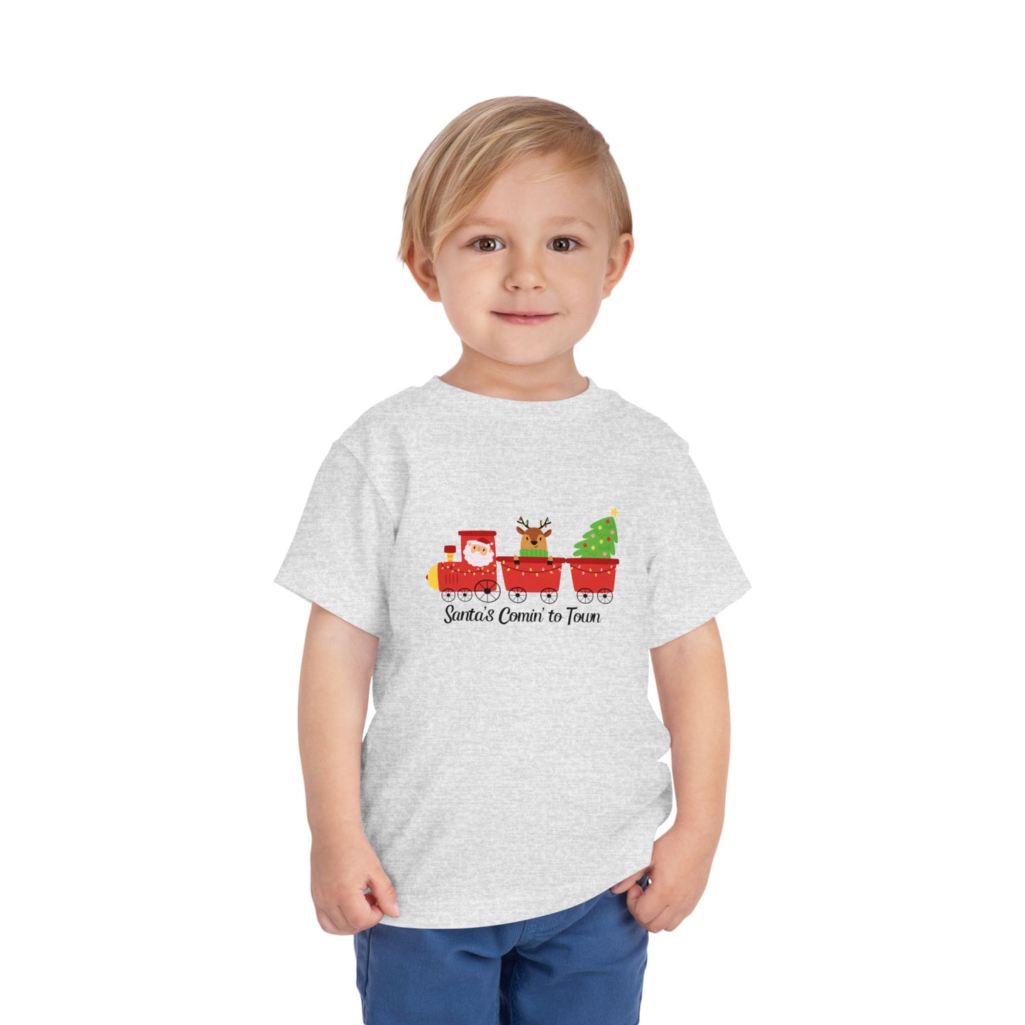 Santa's Comin' to Town Toddler Tee