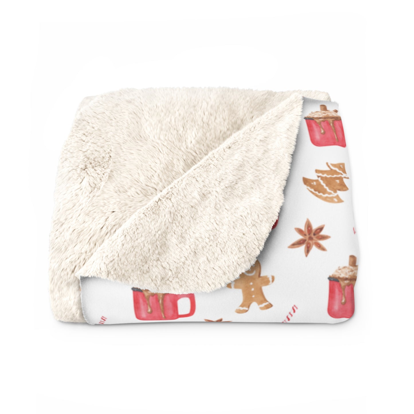 Cozy Cocoa Sherpa Fleece Blanket