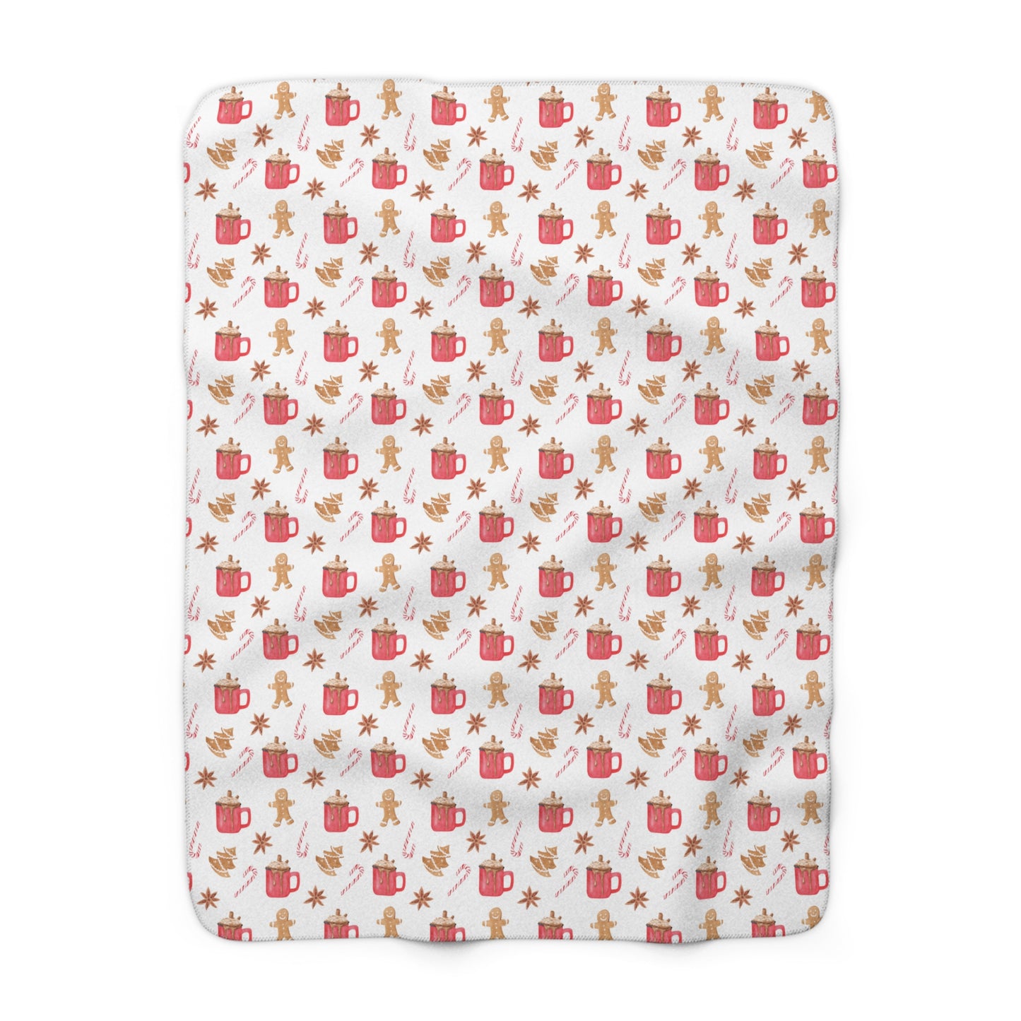 Cozy Cocoa Sherpa Fleece Blanket