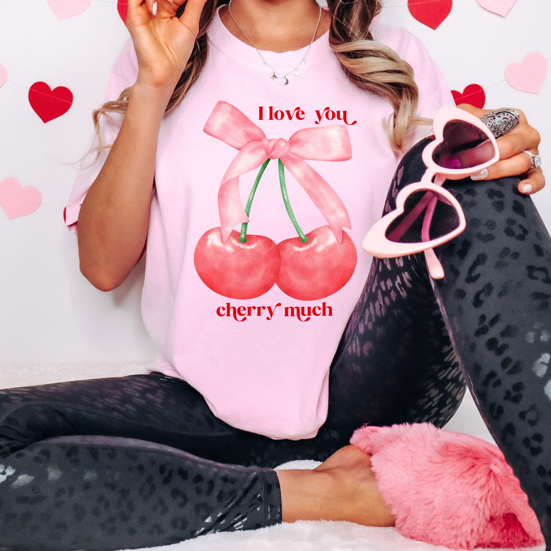 I Love You Cherry Much Tee