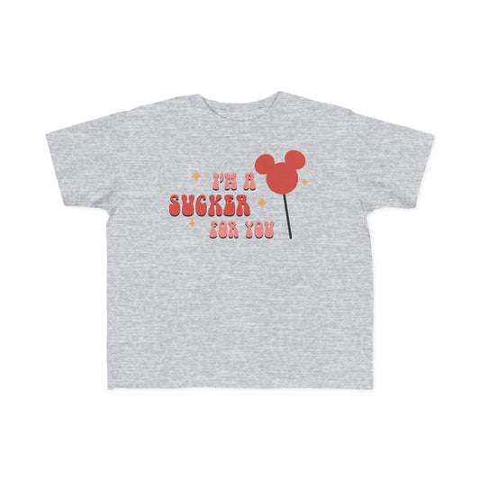 Sucker For You Mickey Toddler Tee