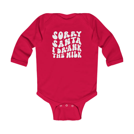 Sorry Santa- Long Sleeve Onsie