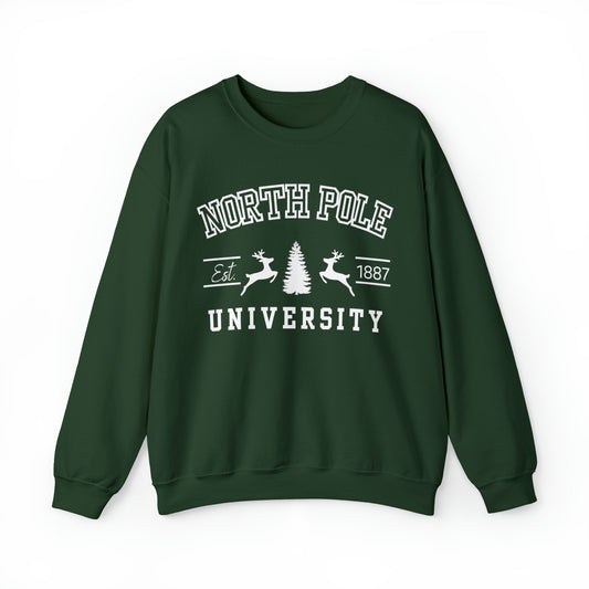 North Pole University Crewneck