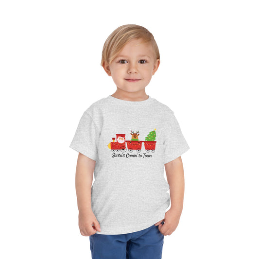 Santa's Comin' to Town Toddler Tee